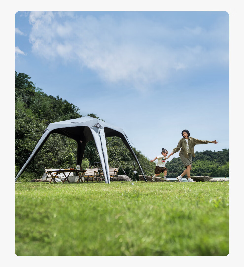 Westfield Outdoor Self-Standing Quick-Open Dome Canopy Tent for Camping, Park Picnic, Rainproof, Blackout Sunshade Shelter 13