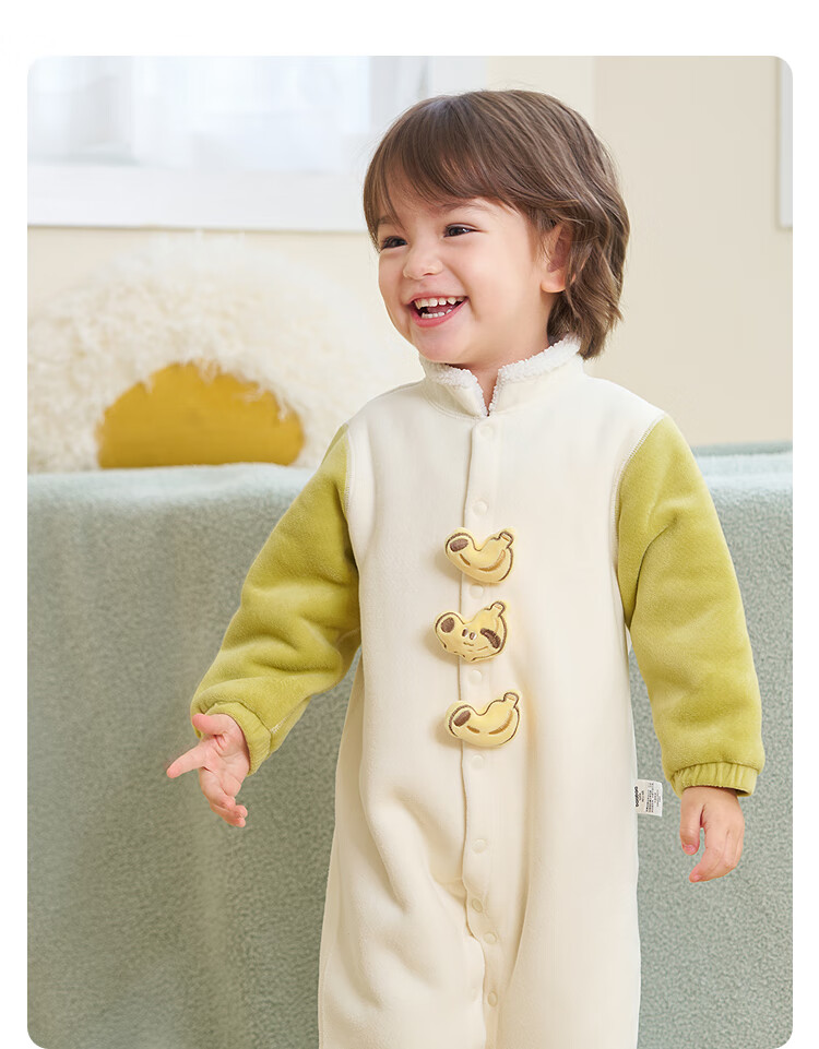 Balabala BalaOne Baby Romper Newborn Infant Jumpsuit 2025 Children's Winter Fleece Cute 208425120215 7