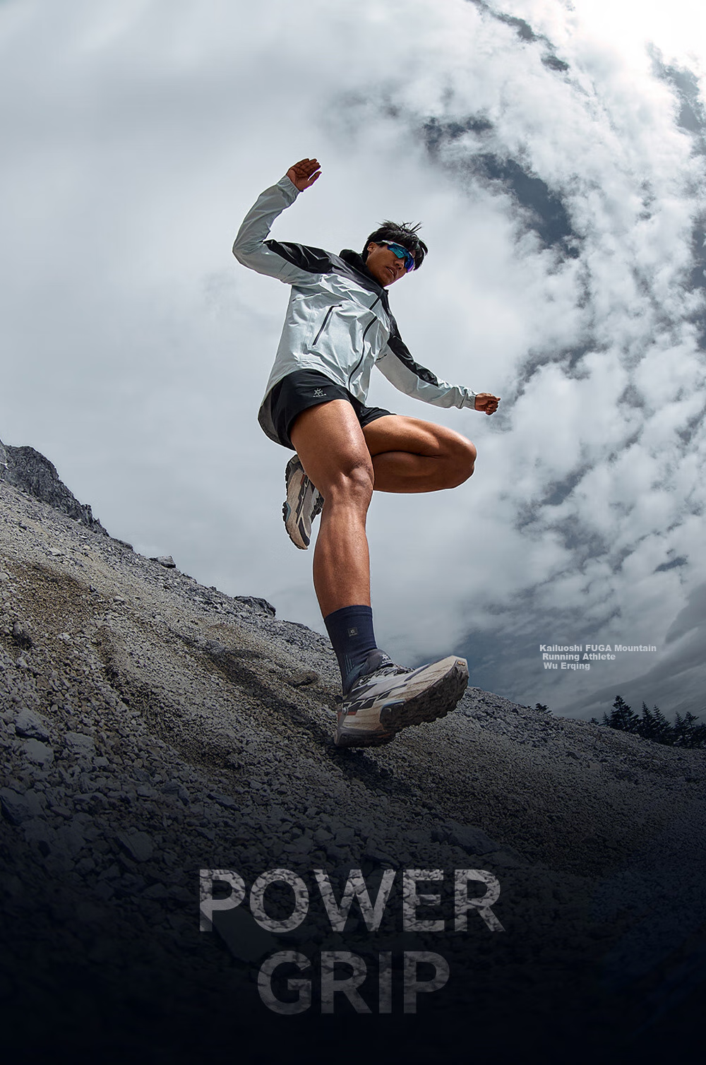 KAILAS FUGA [Xin Zhilei's Choice] DU 2 Big Slope King Kai Le Stone Breathable Shock-Absorbing Low-Top Trail Running Shoes for Wome 3