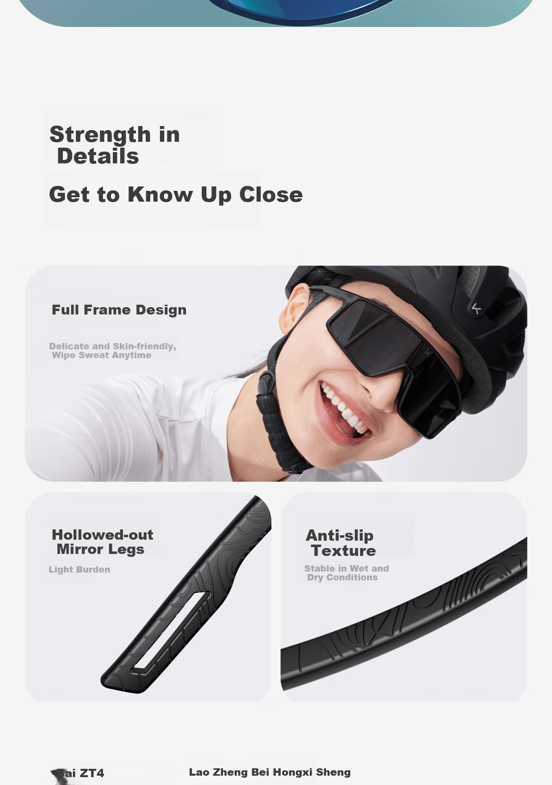 Keep Full-Frame Cycling Glasses, Black Frame, Anti-Slip, Windproof, Dustproof, Wind-Guiding, Drag-Reducing, White Frame, Coated with Red Lens 16