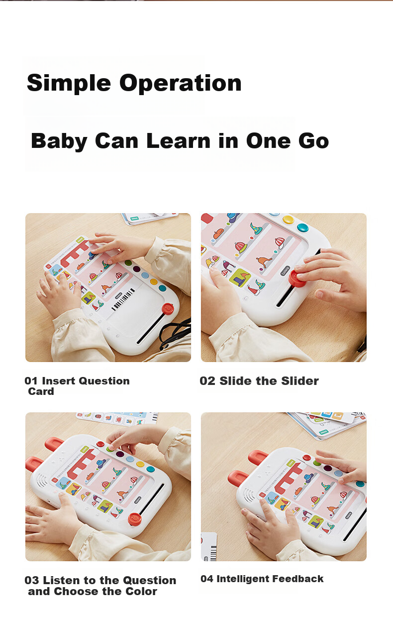 Beienshi Logical Thinking Learning Machine, Children's Early Education Device for Ages 3-6, Cognitive Training Enlightenment Math Encyclopedia, Birthday Gift 13