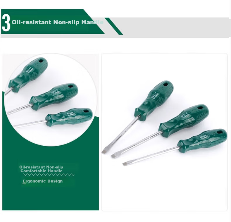 SATA Flat Head Screwdriver A Series Small Flathead Screwdriver, Straight Screwdriver, 3.2x75MM, 62202 5