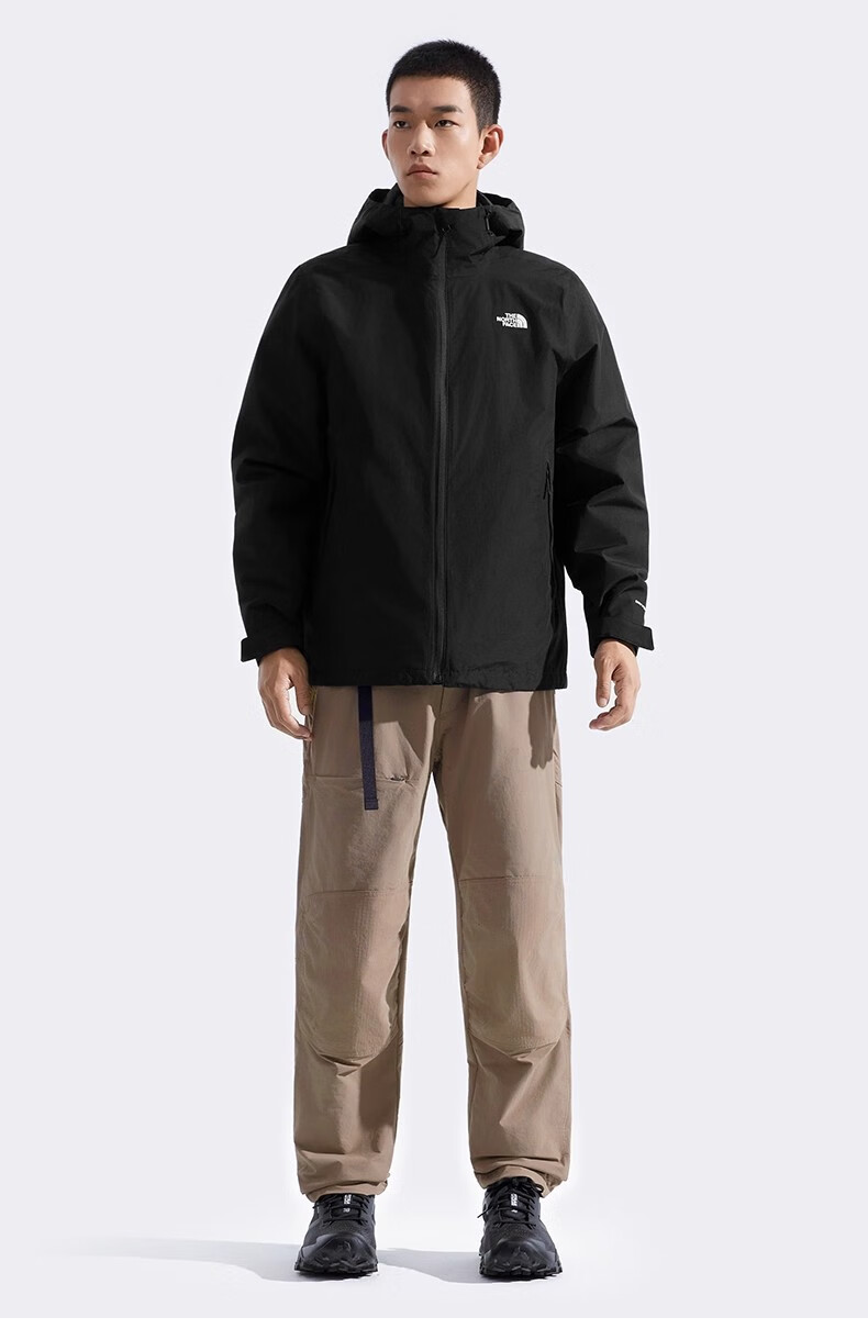 The North Face Men's Carto Outdoor Hiking Waterproof Warm Insulated 3-in-1 Jacket 8FHW 1