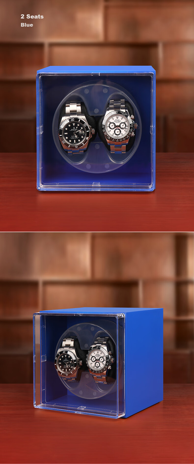 DrikLux Watch Winder, Mechanical Watch Home Use Anti-Magnetic Watch Winder, Automatic Watch Self-Winding Device, Rotating And Coiling Small Storage Watch Box 4