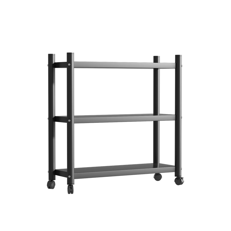 Anerya Kitchen Storage Rack, Floor-Standing Organizer Shelf, Microwave Oven Stand, Home Shelving Unit, Multi-Layer Storage Rack, Three-Tier 80