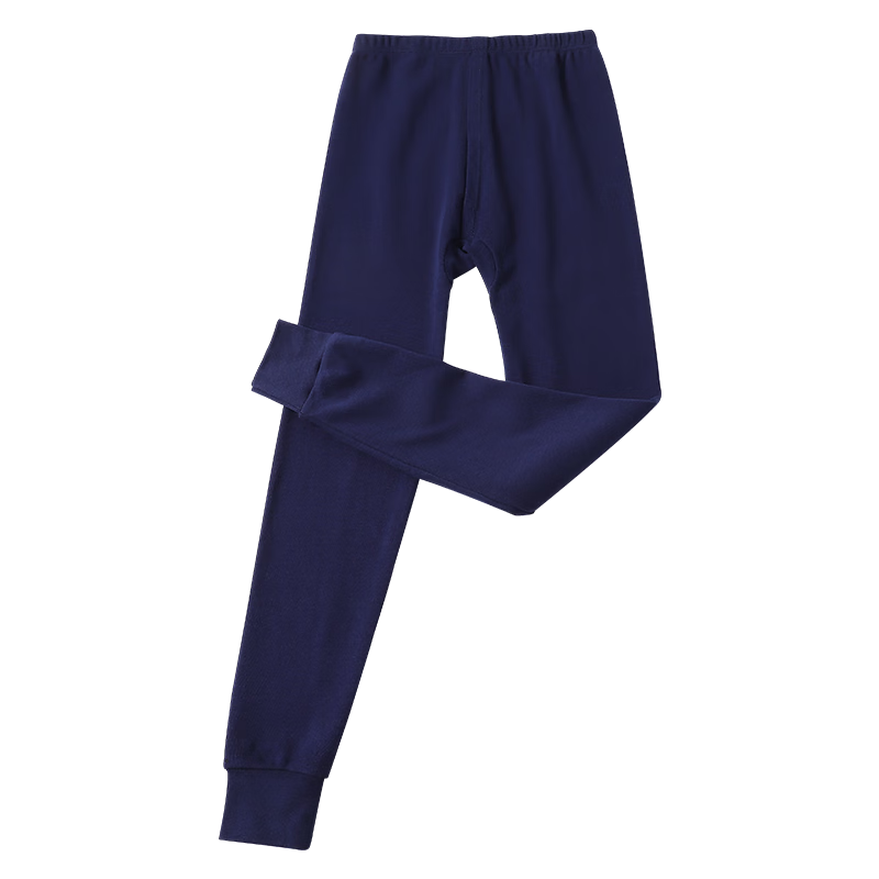 Hodo Children's Autumn Cotton Thermal Pants Boys Pure Cotton Warm Pants Boys Full Cotton Knit Pants Mid-Large Kids Sleep Pants Single Piece