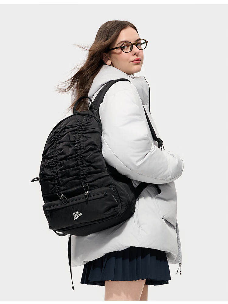 FILA FUSION FILA Trendy Women's Backpack 2025 Winter Fashion Casual Laptop Backpack 2
