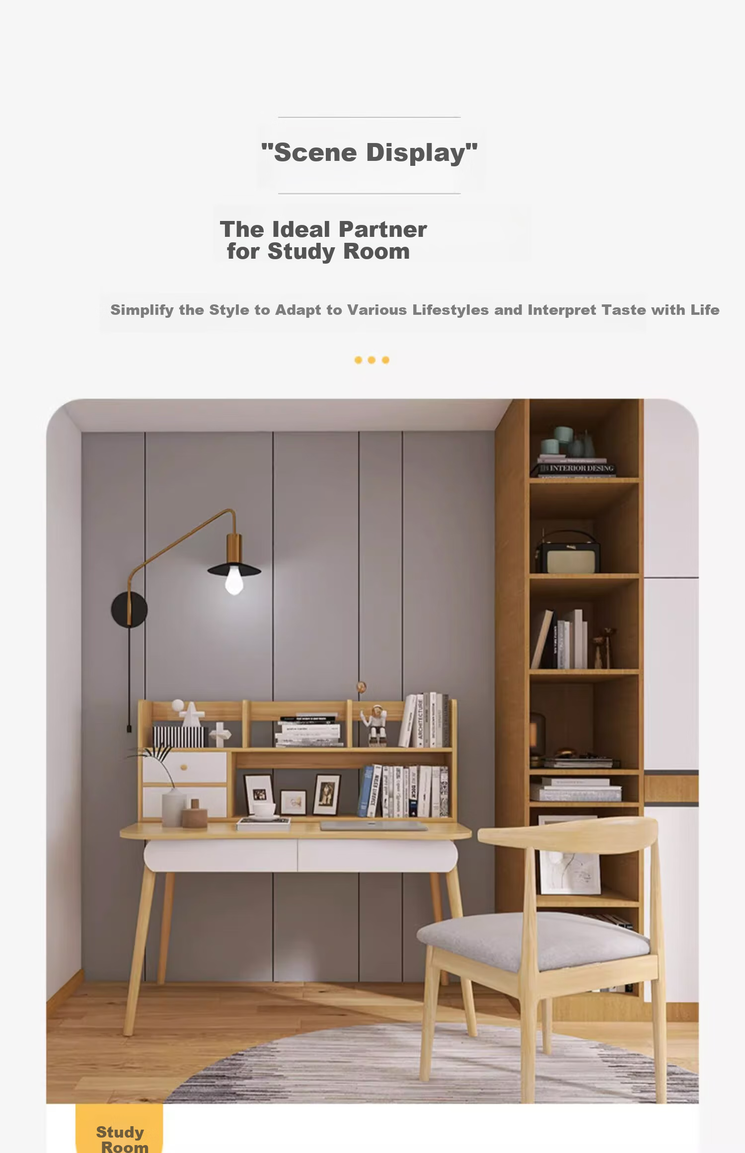 Shanshanmuyi Desktop Bookshelf, Multi-Tier Bookcase, Simple Storage Rack, Organizer Shelf for Office Desk, Study Table Storage Rack 6