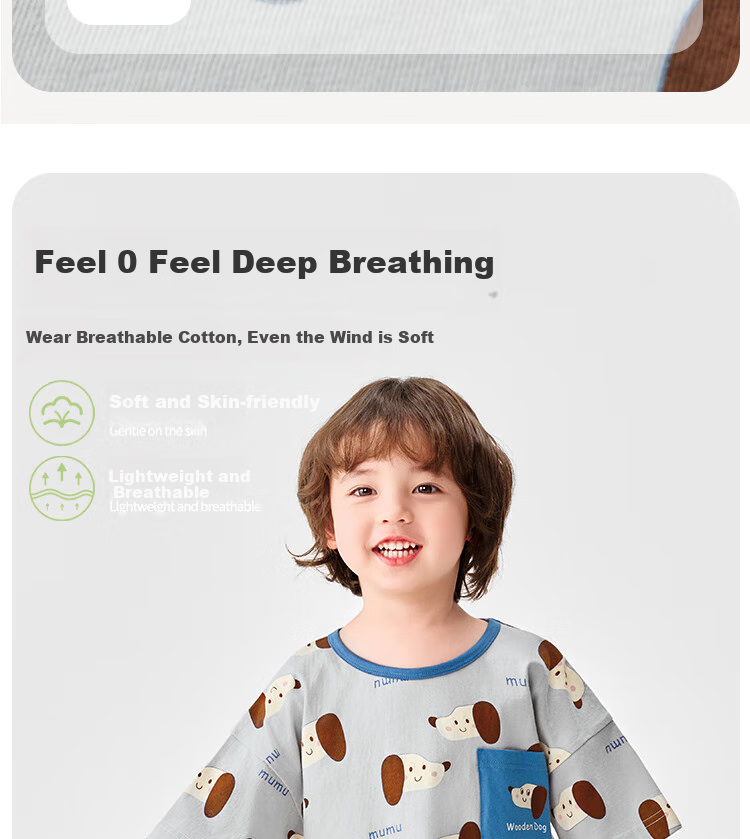 Badibadi Children's Clothing, Summer 2026 New Style, Pure Cotton Baby Short-Sleeve Shorts Set, Lightweight And Breathable, Boys' Clothes 5