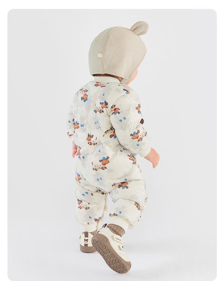BALABALA Baby Toddler Down Jacket One-Piece Winter Outfit Baby Clothes Outdoor [Mall Same Style] 200425120201 5