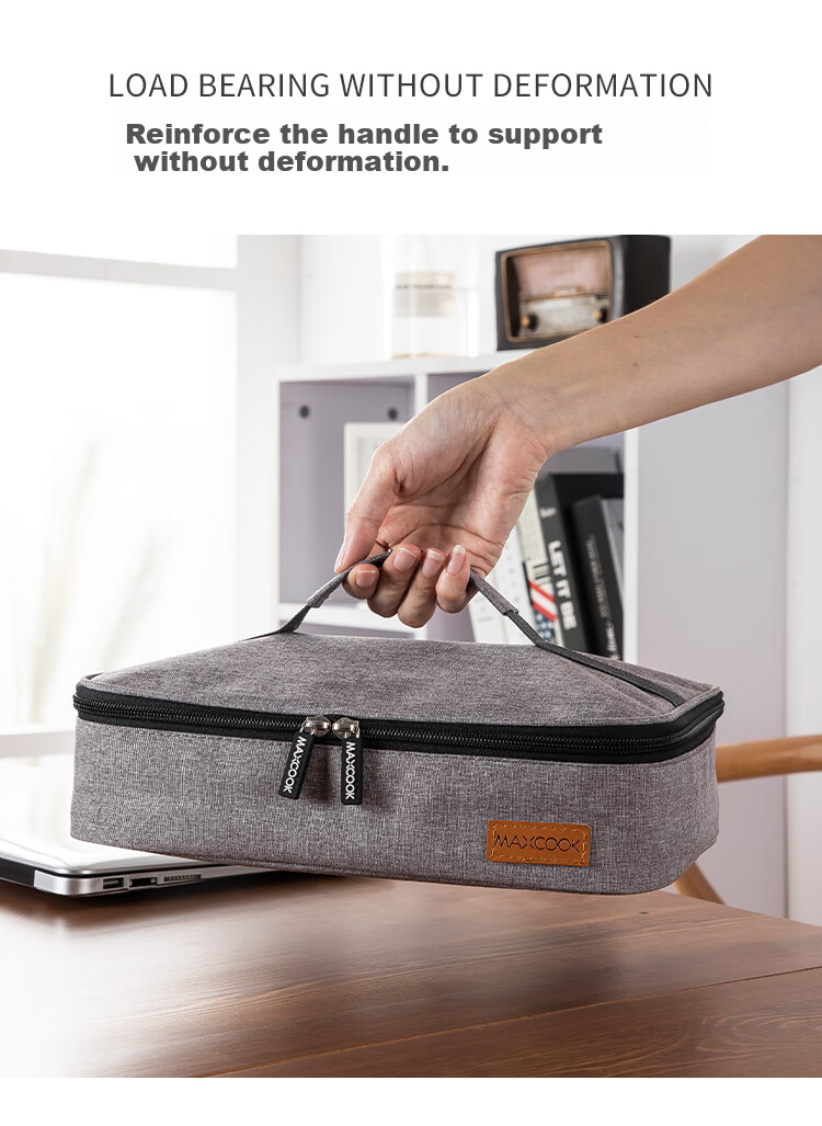 MAXCOOK Insulated Lunch Box Bag Creative Portable Aluminum Foil Thermal Lunch Box Tote MCPJ6162 5