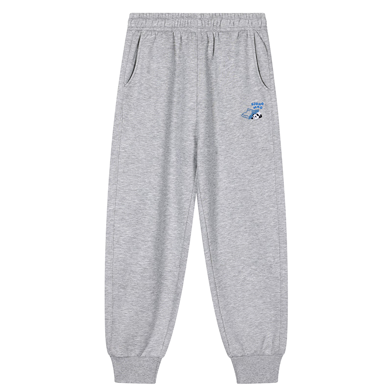 Panda Camel Series Kids Sports Long Pants Girls Autumn Winter Fleece Warm Antibacterial Knit Pants Boys K339,130