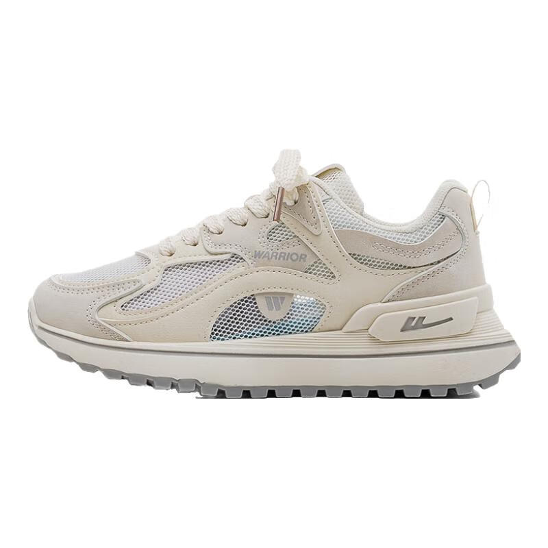 Huili Women's Shoes Forrest Gump Shoes Mesh Breathable Spring Sports Shoes WXY2341 Beige Gray (Single Mesh) Size 40