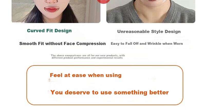 Chuxian Face Mask Lifting and Firming Magic Sculpting Headgear Double Chin Nasolabial Fold Facial Bandage Sleep Face Sculpting V-Line Mask 6