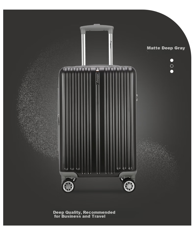 Diplomat Fashion Expandable Carry-On Luggage Suitcase for Men And Women, Travel Case with Password Lock And Trolley Handle TC-61012 10