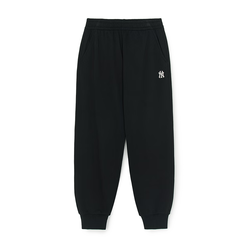 MLB Jogger Pants Unisex Small Logo Track Pants Wang Sulong Same Style Goddess Festival 3APTB0154-50BKS