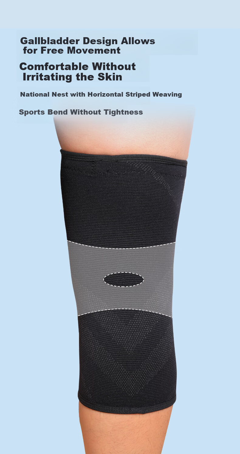361° Knee Brace for Sports Running Meniscus Injury, Medical-Specific, Suitable for Basketball Badminton Climbing Mountaineering, Warm Knee Joint Arthritis Protection Gear 7