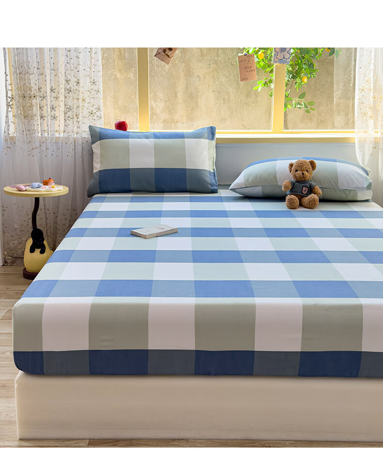 Grace 7A Antibacterial Breathable Mattress Protector Fitted Sheet Dormitory 90x200cm Gold Coast 2