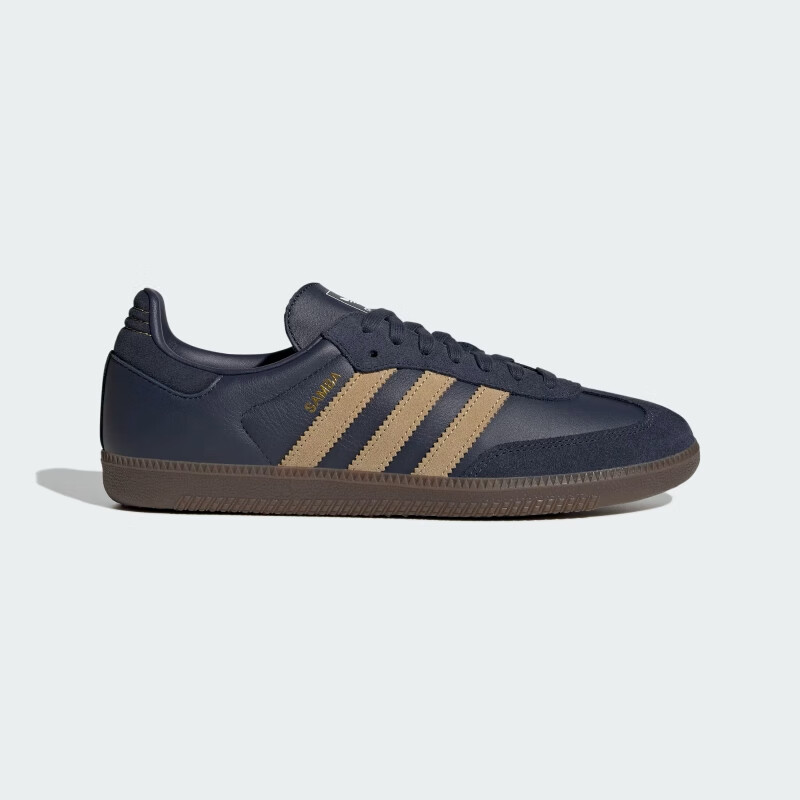 Adidas Originals Trefoil Series Unisex SAMBA OG Casual Shoes JR0894 Dark Navy Blue Size 38 2