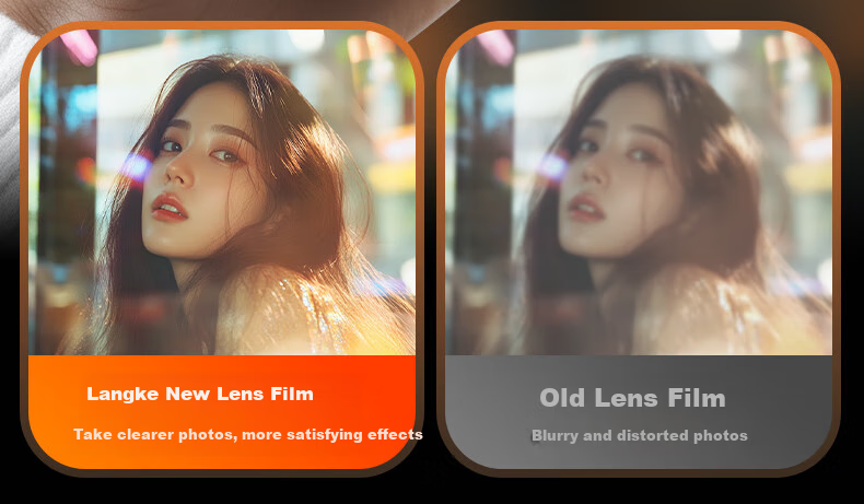 LLUNC Lens Protector for Apple IPhone 16 Pro/16 Pro Max, Rear Camera Protective Film, High Definition, Wear-Resistant And Scratch-Resistant, 2-Pack 10