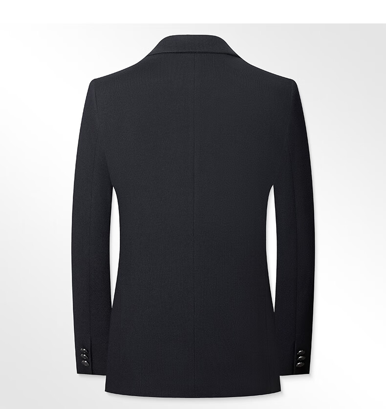 Shanshan Men's Wool-Blend Business Casual Slim Fit Suit Jacket Spring Autumn Winter 14