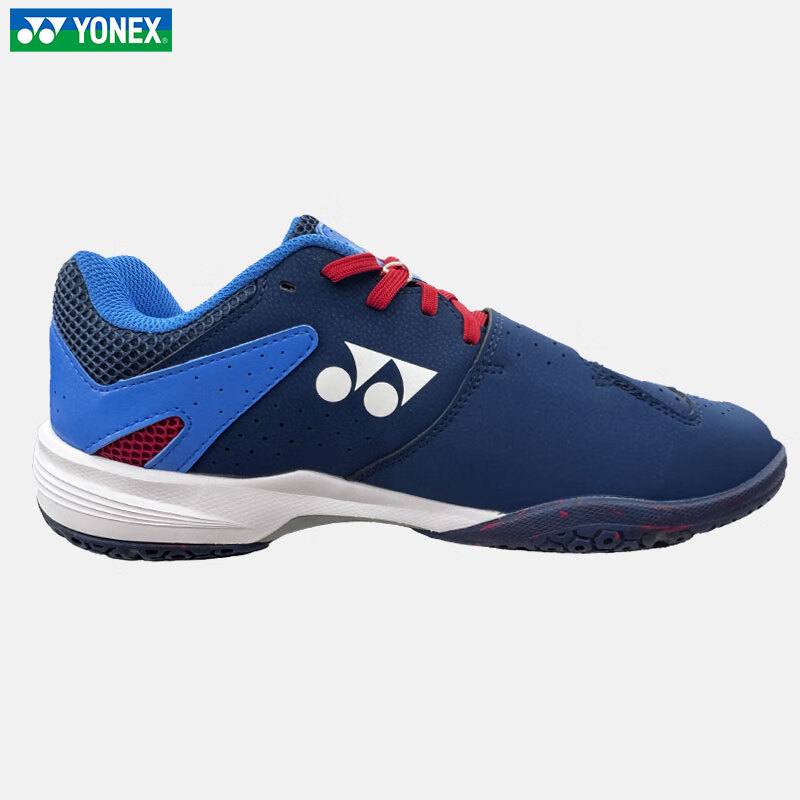 YONEX Badminton Shoes Spring Summer Professional Competition Training Cushioning Breathable Sports Shoes SHB520WCR White Blue Size 43 22
