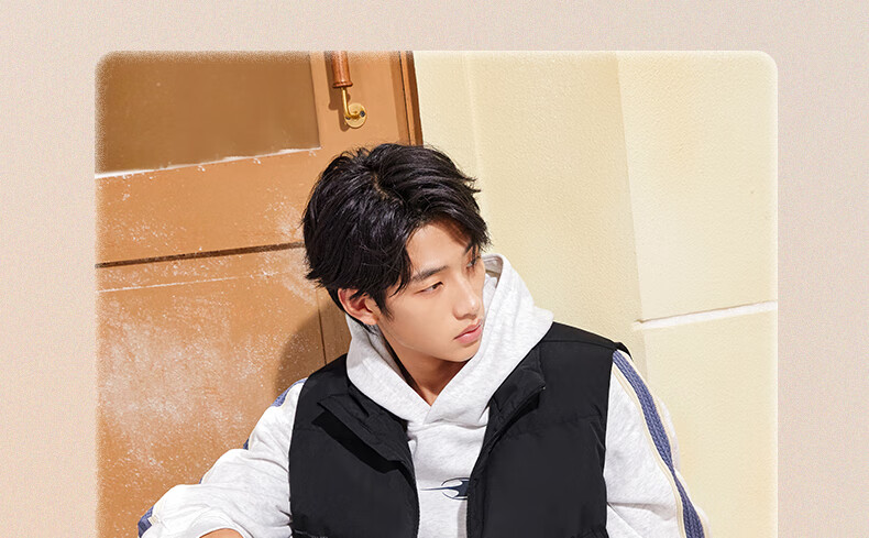 361° Men's Down Vest Autumn Winter New Waterproof Warm Sports Casual Running Stand Collar Jacket 652544401-4 12