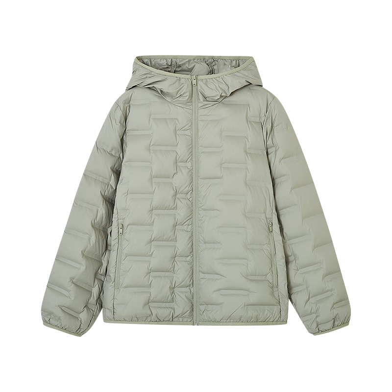 Demana [Milk Ball First Snow] Women's Winter High Warmth 90% Duck Down Quilted Tape Edge Down Jacket