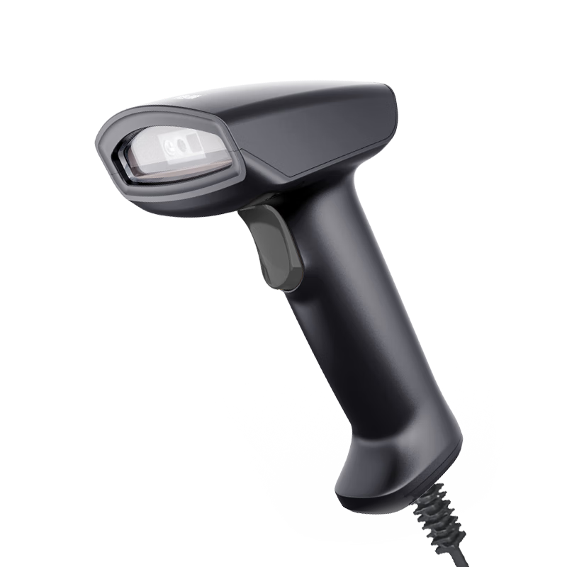Haoshun (Hysoon) Wired Barcode Scanner, 1D/2D Barcode Scanner, Cashier Payment Supermarket Express Delivery Logistics Spare Parts Warehouse Wired Scanner S26