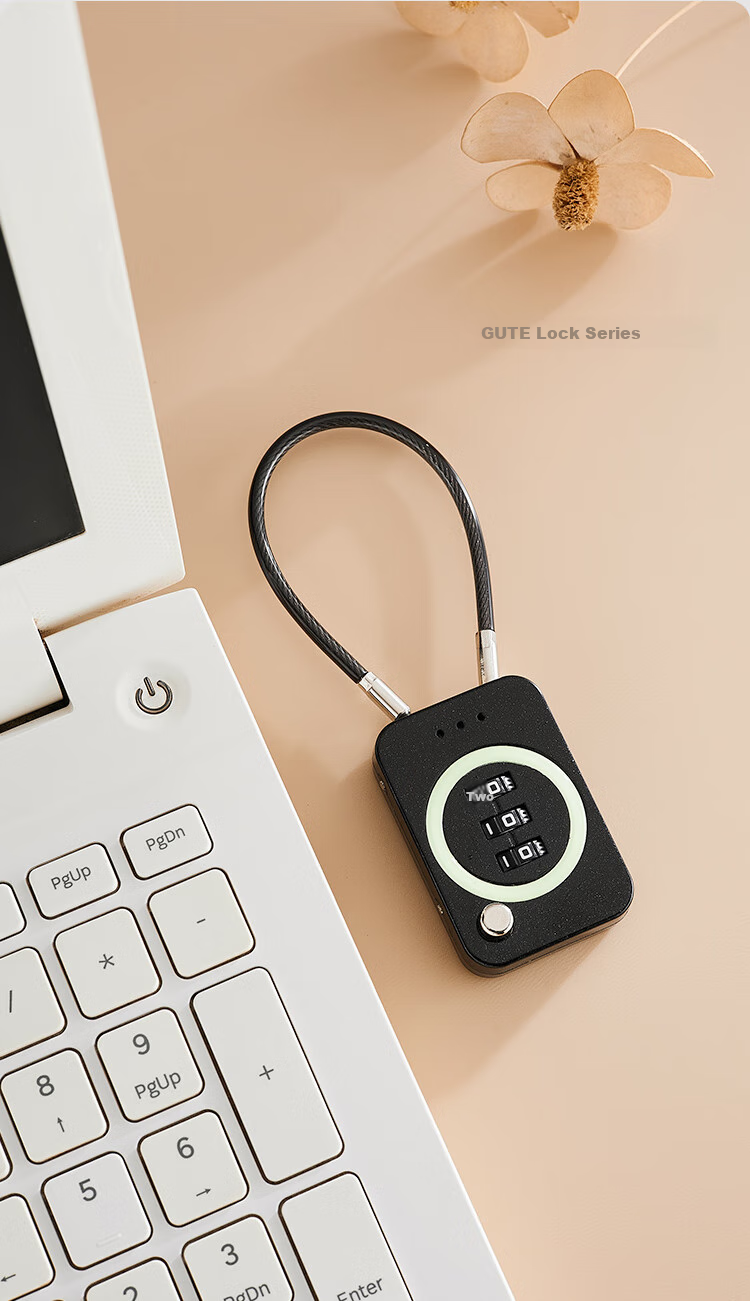 GUTE Three-Digit Combination Padlock for Backpacks, Luggage, Outdoor Waterproof Rust-Proof Lock for Suitcases, Dormitory Lockers, Gym Lockers And Storage Cabinets 8