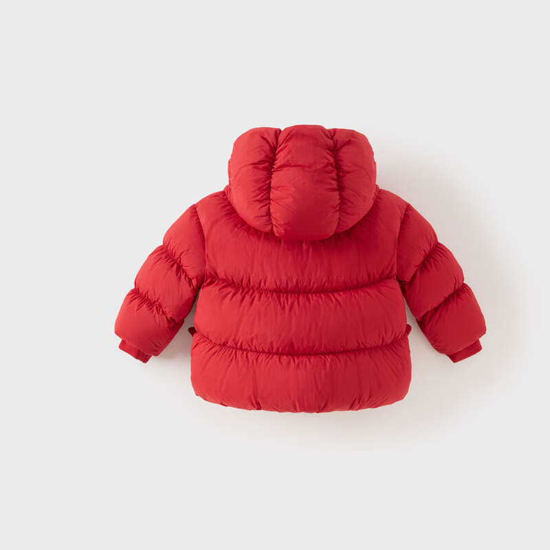 DAVE & BELLA Girls Waterproof Down Jacket Children's New Year Winter Coat Baby Year Outfit Mall Version