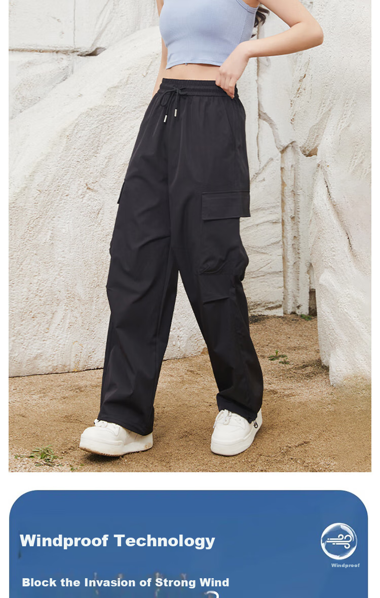BOPRUIEY Women's Cargo Pants, 2026 Summer Outdoor Sports Tactical Trousers, Straight-Leg Joggers, Couple's Paratrooper Casual Pants for Wome 4