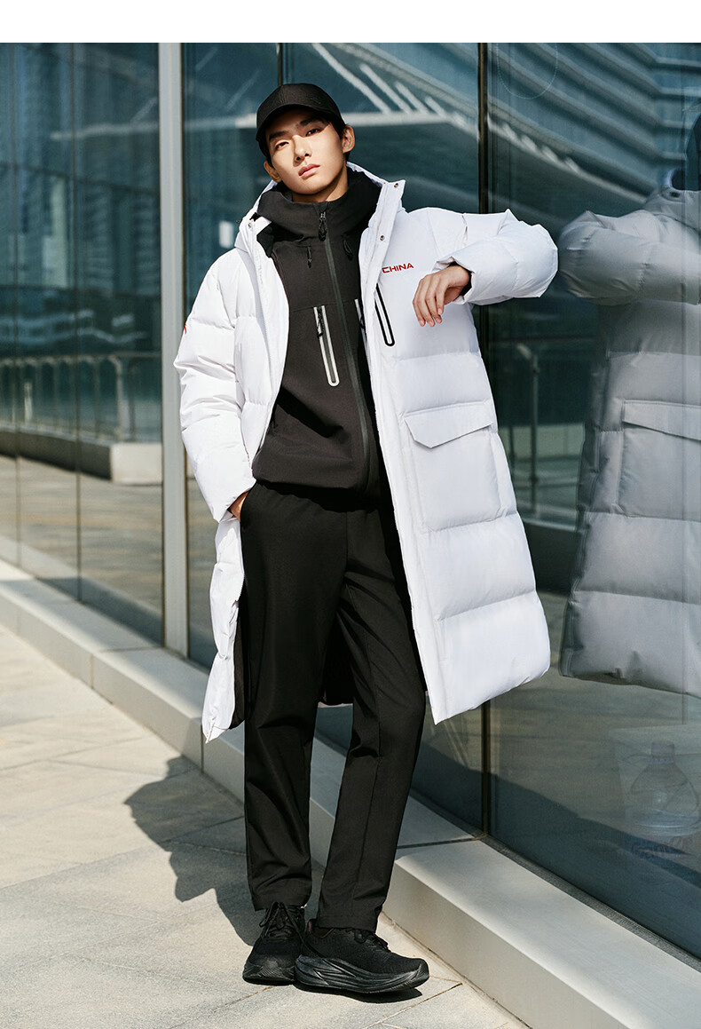 ANTA Six-Degree Core Down Jacket | Mid-Length Men's Sports Down Jacket Winter New Water-Repellent Cotton Coat 2