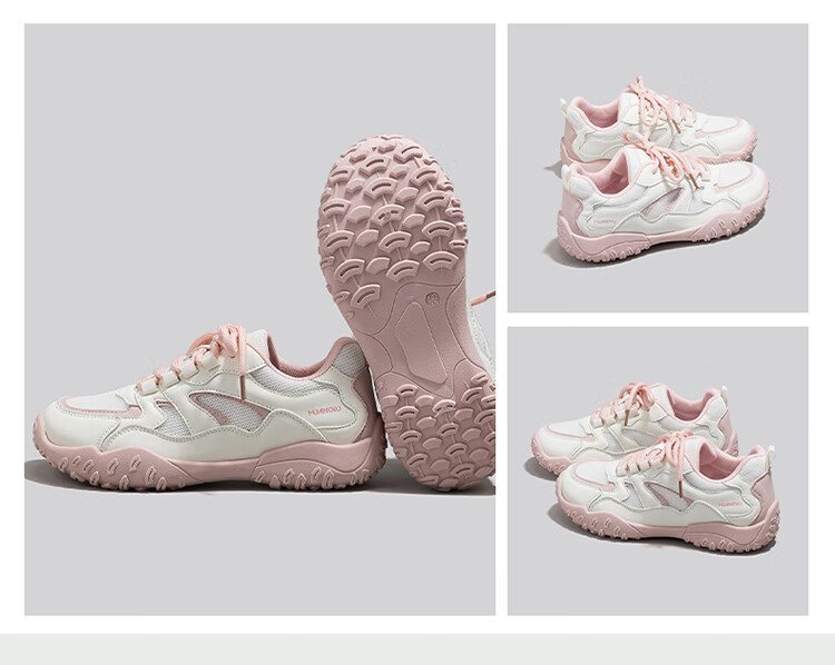 Global 2026 Hot Pink Lightweight Casual Women's Sports Shoes Ins Campus Style Fashion Trendy Training Sneakers 14
