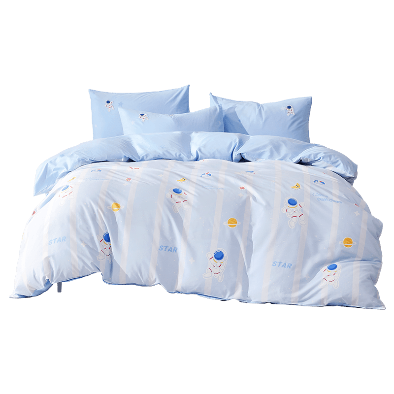 Mercury Home Textiles 100% Cotton Pure Cotton Baby Infant Class A Antibacterial Duvet Cover Single Bedding Quilt Cover 200x230cm
