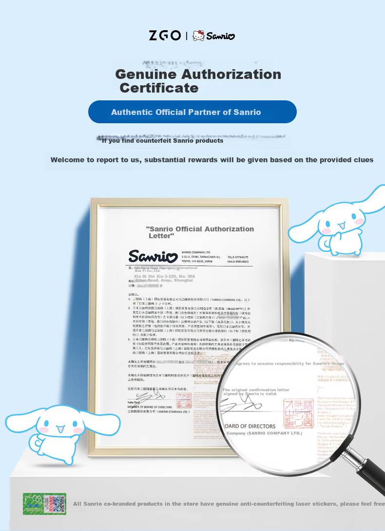 ZGO Sanrio Watch for Women Students, Waterproof Electronic Watch for Middle School Girls, Birthday Gift for Girls, 863 Cinnamoroll 2