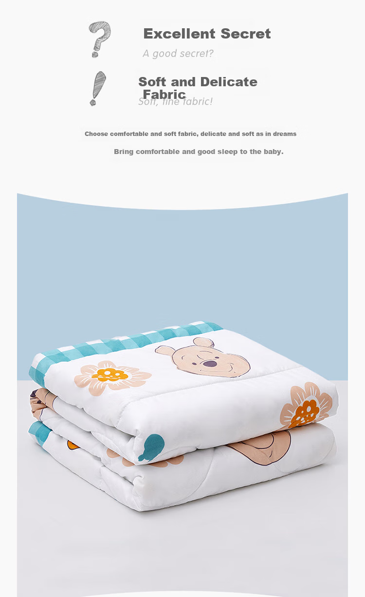 Wuyingongfang, Mu Yin Liangpin Textile Subsidiary Baby Quilt, Spring And Summer Cool Quilt, Nap Air Conditioning Quilt, 120*150cm, Tongba 2