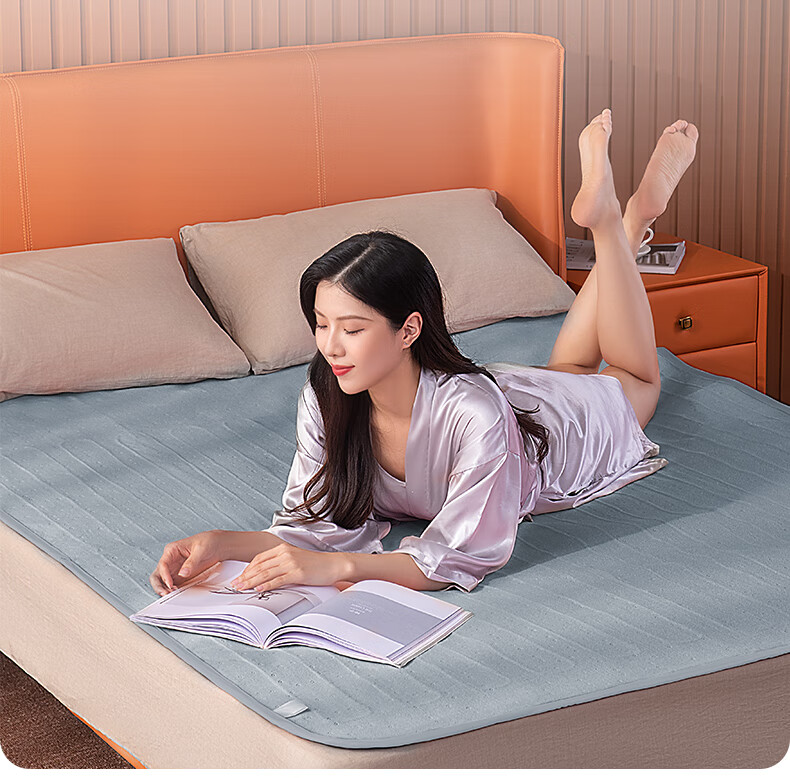 CHIGO Graphene Waterproof Single Electric Heating Blanket 1.8x0.9m High Temperature Power-off 3C Certified Dormitory Use 3