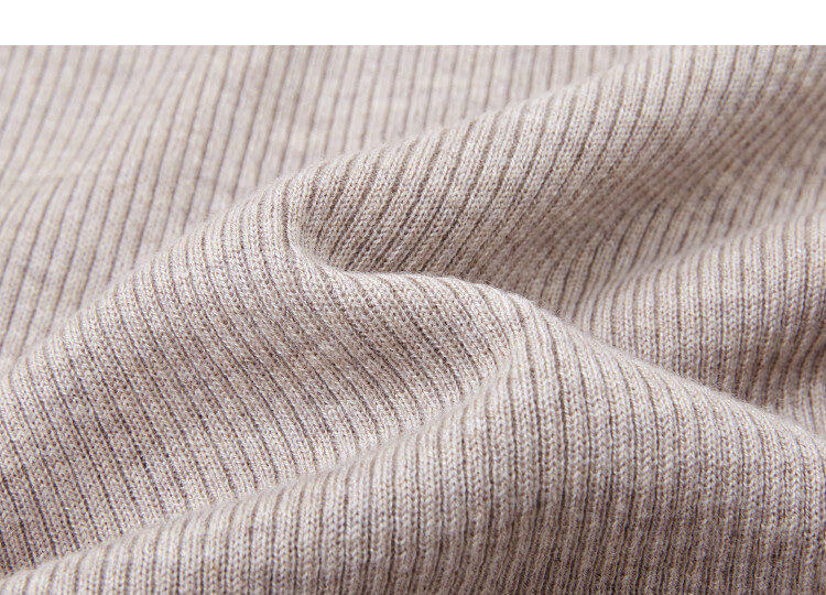 Demana【With Fluffy Wool】Autumn Elegant Double-Layer Collar Slim Knit Sweater for Petite Women 4