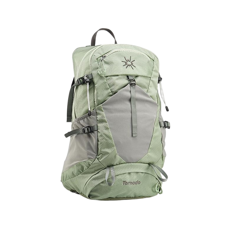Shamushanzhuang Outdoor Hiking Backpack for Women And Men, Lightweight Double Shoulder 30L Trekking Travel Suspended Backpack, Moss Gree