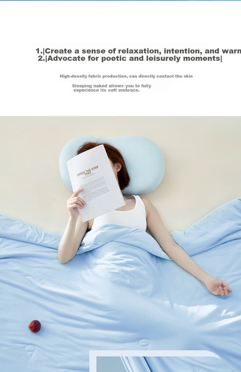 La Torretta Summer Cooling Quilt Air Conditioning Blanket, Summer Ice Cream Thin Washable Double Cotton Quilt Core, 2.8 Jin, 150*200cm 8