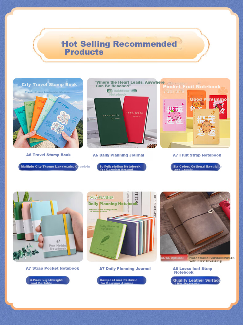 TENGXIONG City Stamp Collection Travel Journal Blank Notebook High-Quality Stamp Album for Mid-Autumn Festival, National Day Outings, Forbidden City Museum, Tourism Stamp Collection Chengdu 1