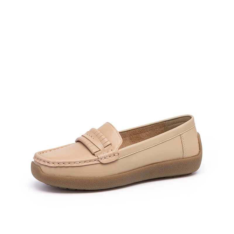 SATCHI Deep Mouth Soft Low Flat Women's Shoes 2025 Comfortable Casual Middle-aged and Elderly Shoes M618021B