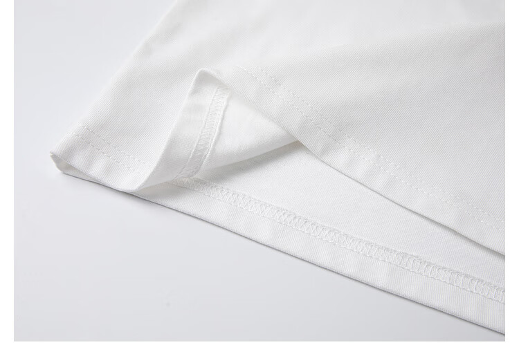 Vimly Butterfly Hollow Embroidery Cotton Short Sleeve T-Shirt Women Summer New Loose Fit Casual Round Neck Top Cloud White L 29