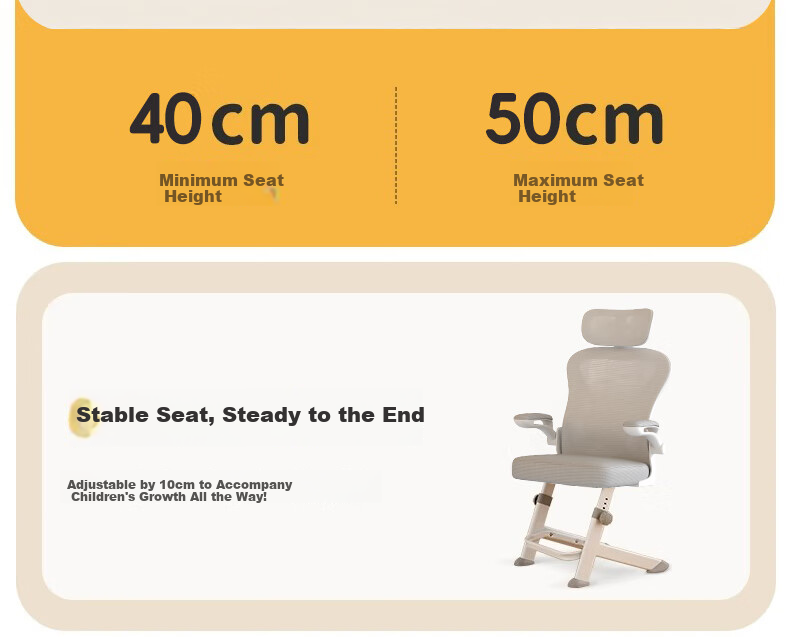 Quanpinwu Computer Chair, Study Chair, Office Chair, Ergonomic Chair, Student Chair, Lumbar Support Chair, Swivel Chair, Gaming Chair, Height Adjustable 9
