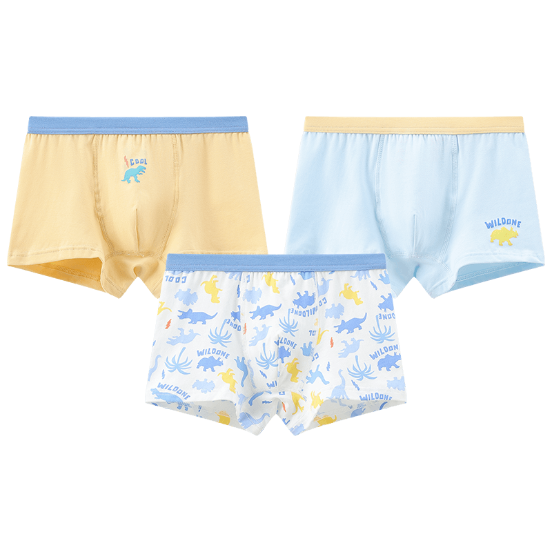 Hodo Boys' Cotton Boxer Briefs, Class A Antibacterial Underwear, Youth Boxer Shorts, K4057 165