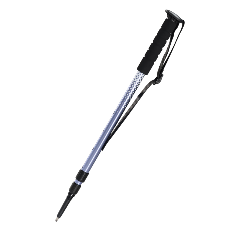 CAMEL Aluminum Alloy Telescopic Hiking Pole Professional Outdoor Walking Stick Climbing Cane Purple