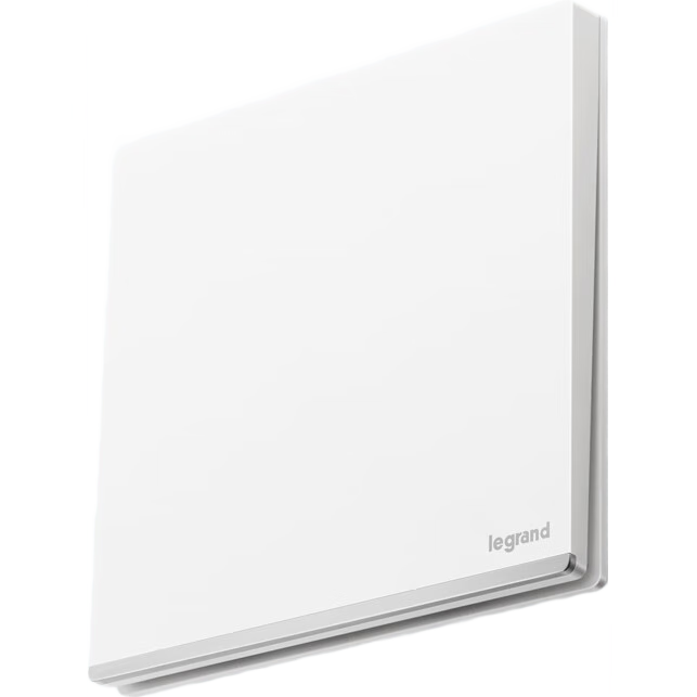LEGRAND Shidian Plus Ceramic White Socket Switch Panel Wall Flat Large Plate Five-Hole with Switch Double Control