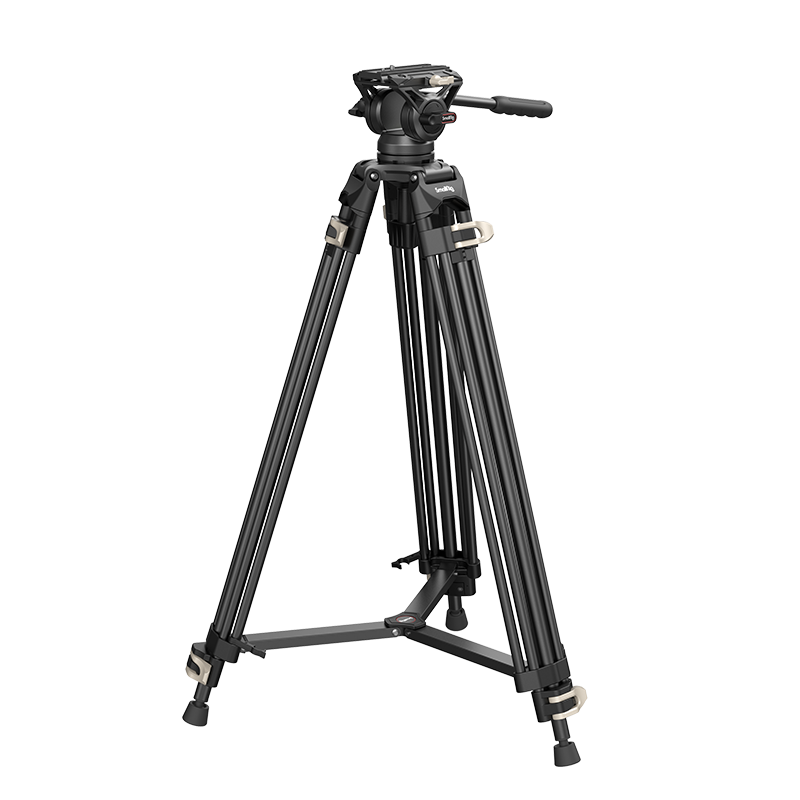 SmallRig 3751 Heavy-Duty Hydraulic Head Tripod, Professional Camera Stand, DSLR Camera Photography Tripod