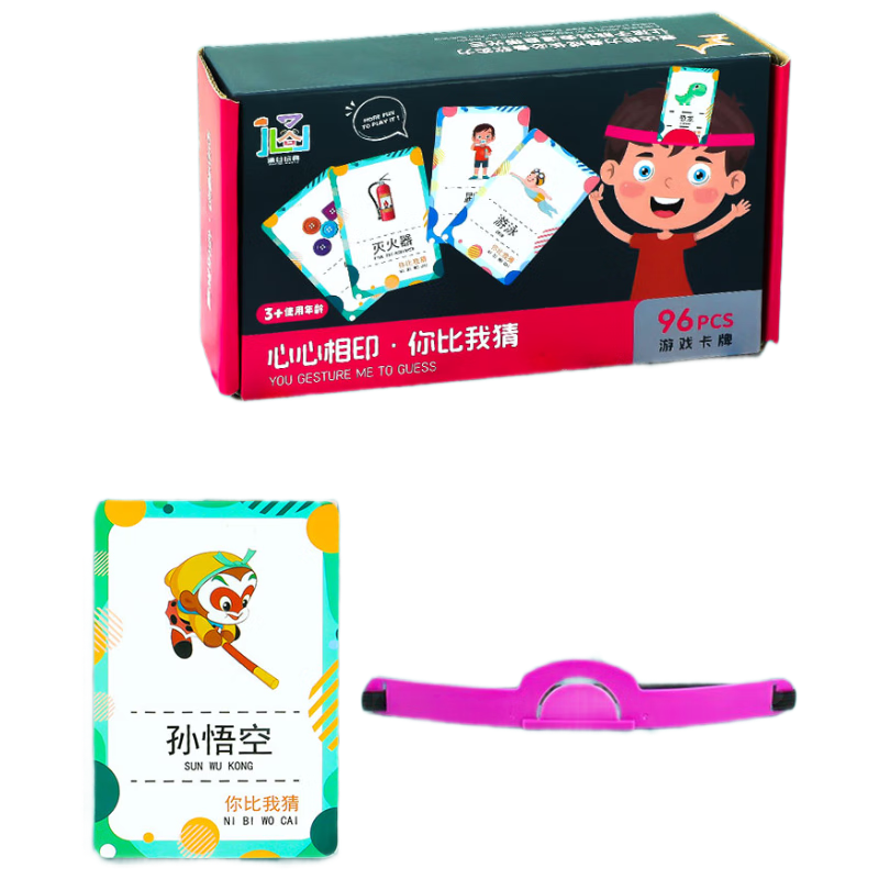 Lankupa Guess Who Card Game Children's Educational Toy Parent-Child Interactive Board Game Family Party Prop Gift for Boys and Girls